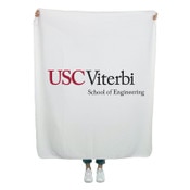 USC Trojans Viterbi White Blanket